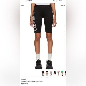 Kenzo cycle shorts , size S
